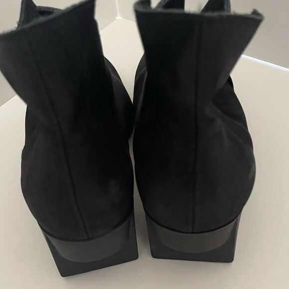 Arche Black Slip In Ankle Boots Size 38 (7) - Picture 4 of 9